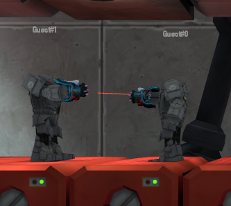 [Two players facing each other]